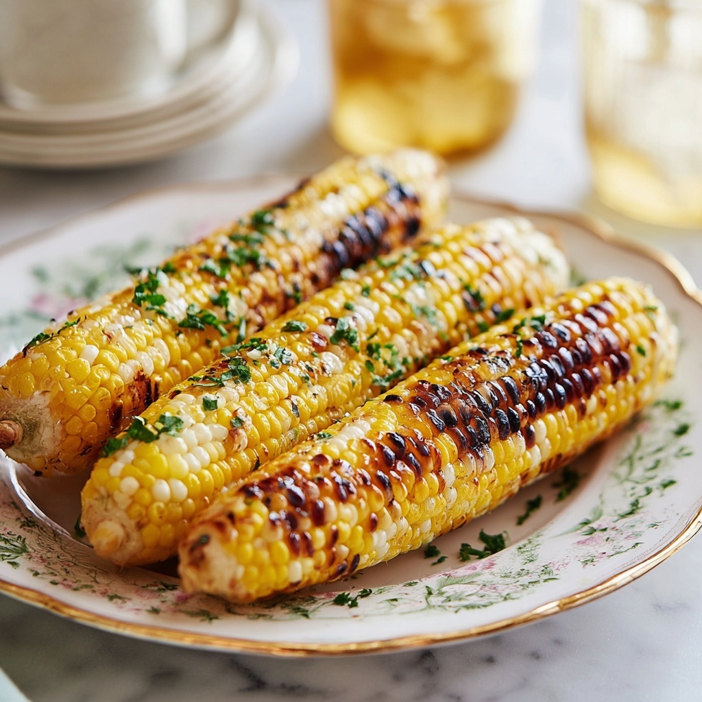 Garlic Herb Corn on the Cob Recipe - Recipe Image