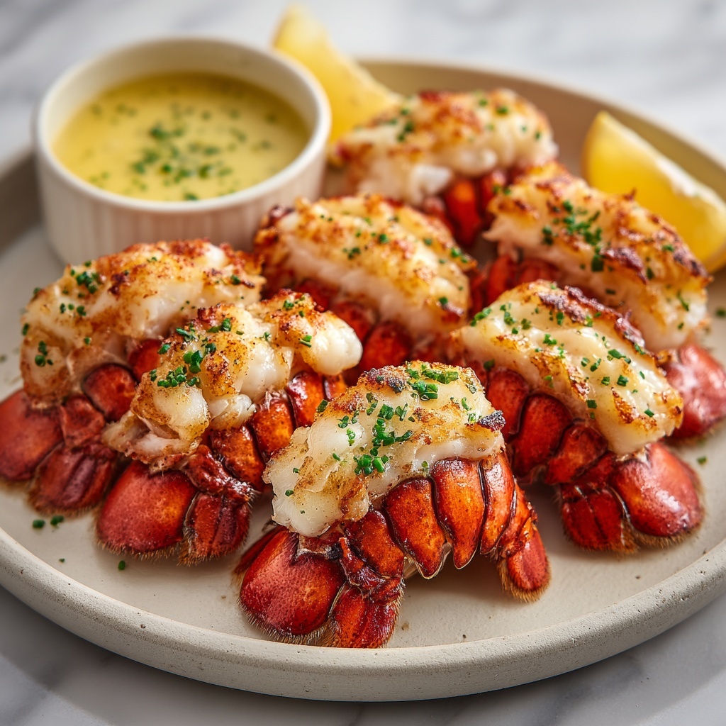 Garlic Butter Lobster Bites Recipe - Recipe Image