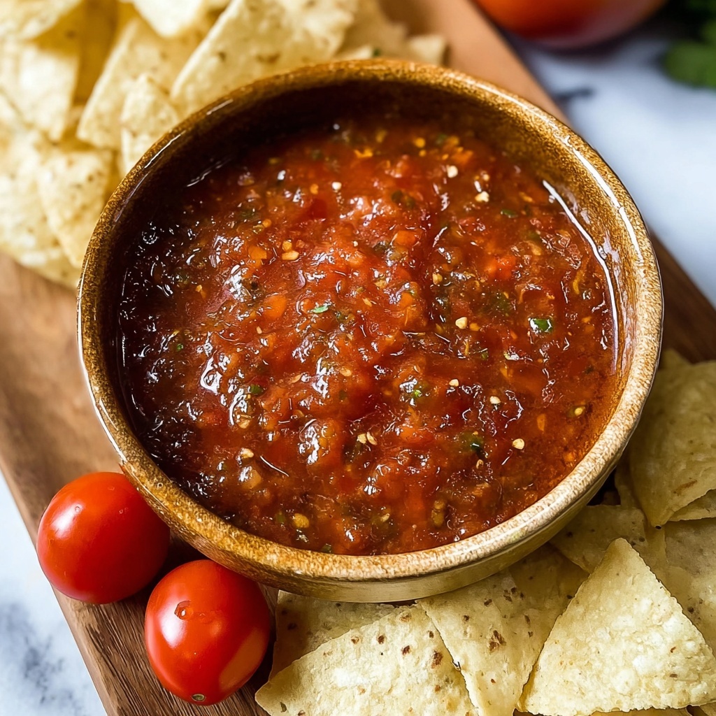Salsa Roja – Mexican Red Table Sauce Recipe - Recipe Image