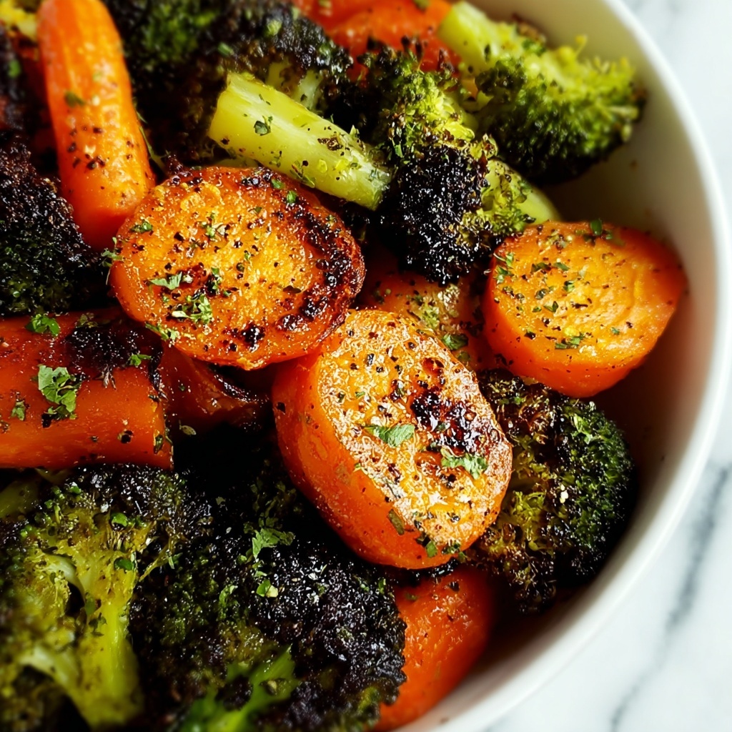 Roasted Broccoli and Carrots Recipe - Recipe Image