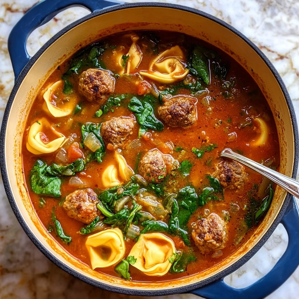 Meatball and Tortellini Soup Recipe - Recipe Image