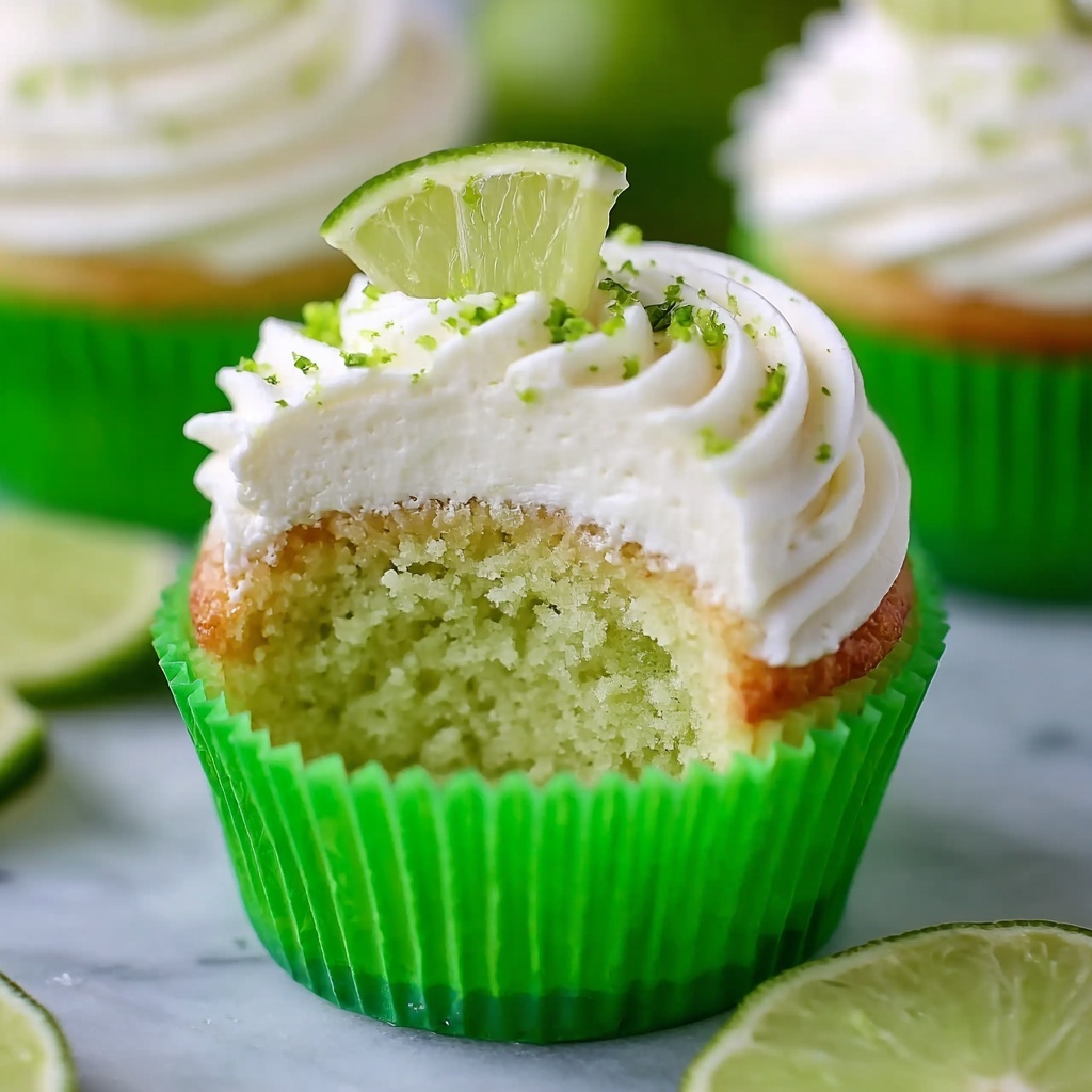 Key Lime Cupcakes Recipe - Recipe Image