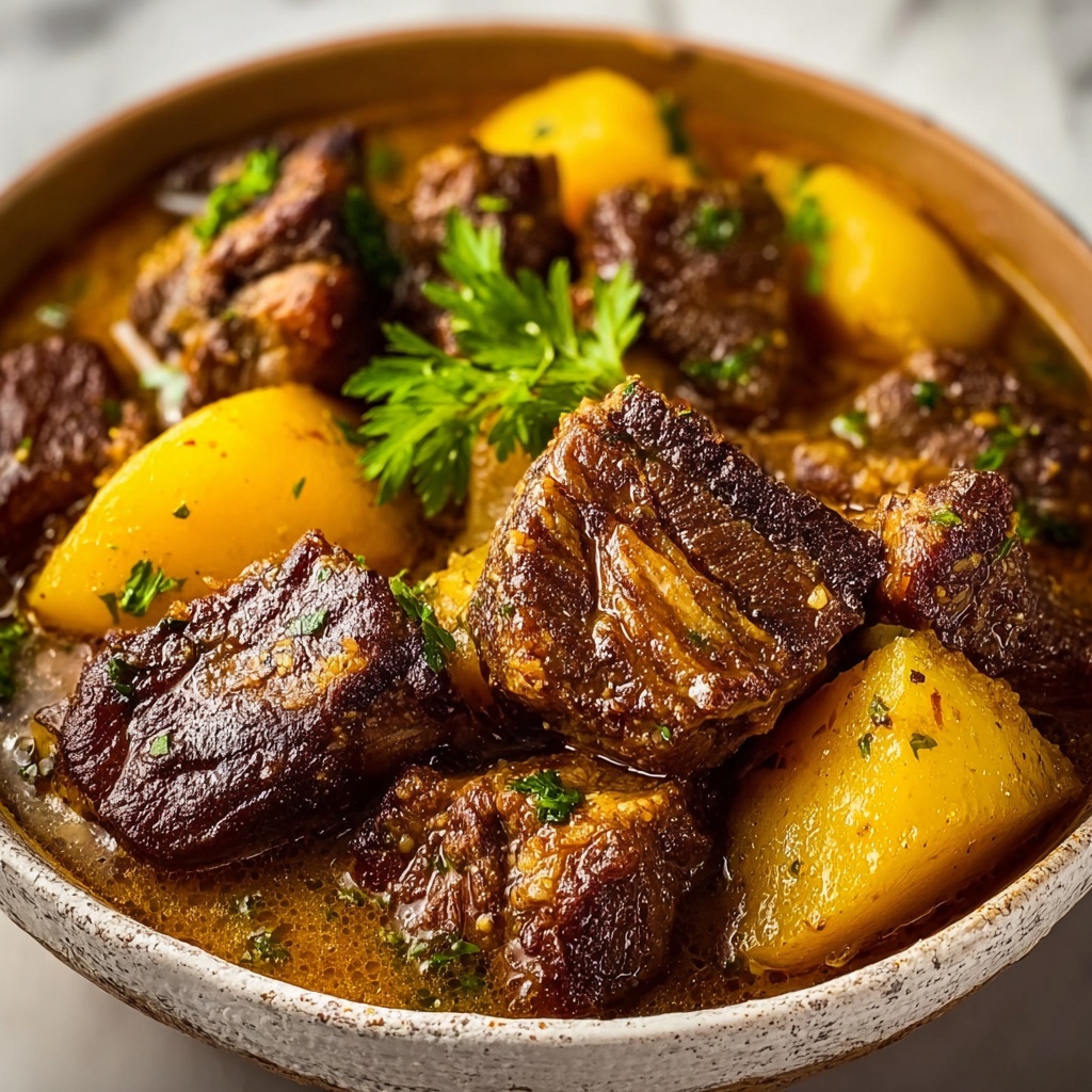 Amish Farmhouse Beef and Potato Casserole Recipe - Recipe Image