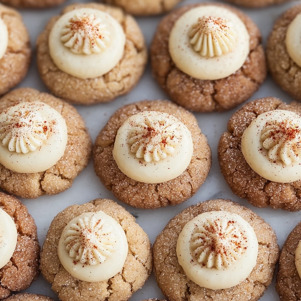 Eggnog Snickerdoodle Thumbprint Cookies Recipe - Recipe Image