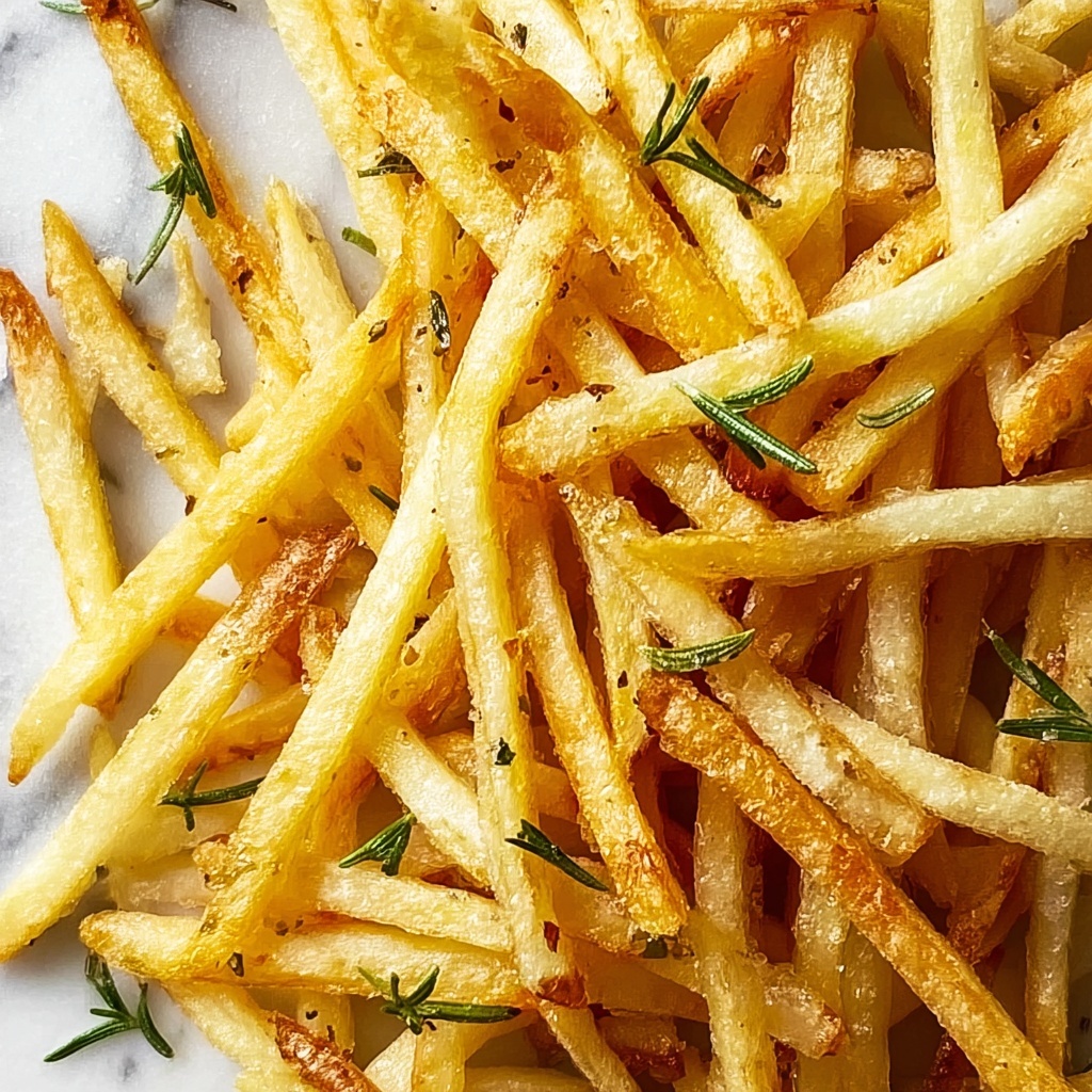 Rosemary Straw Potatoes with Lemon Salt Recipe - Recipe Image