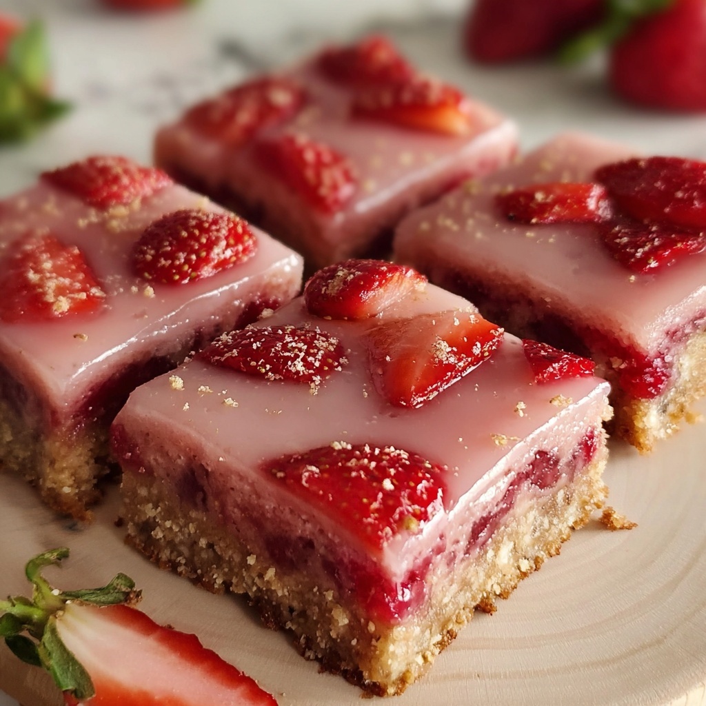 Strawberry Bars Recipe - Recipe Image