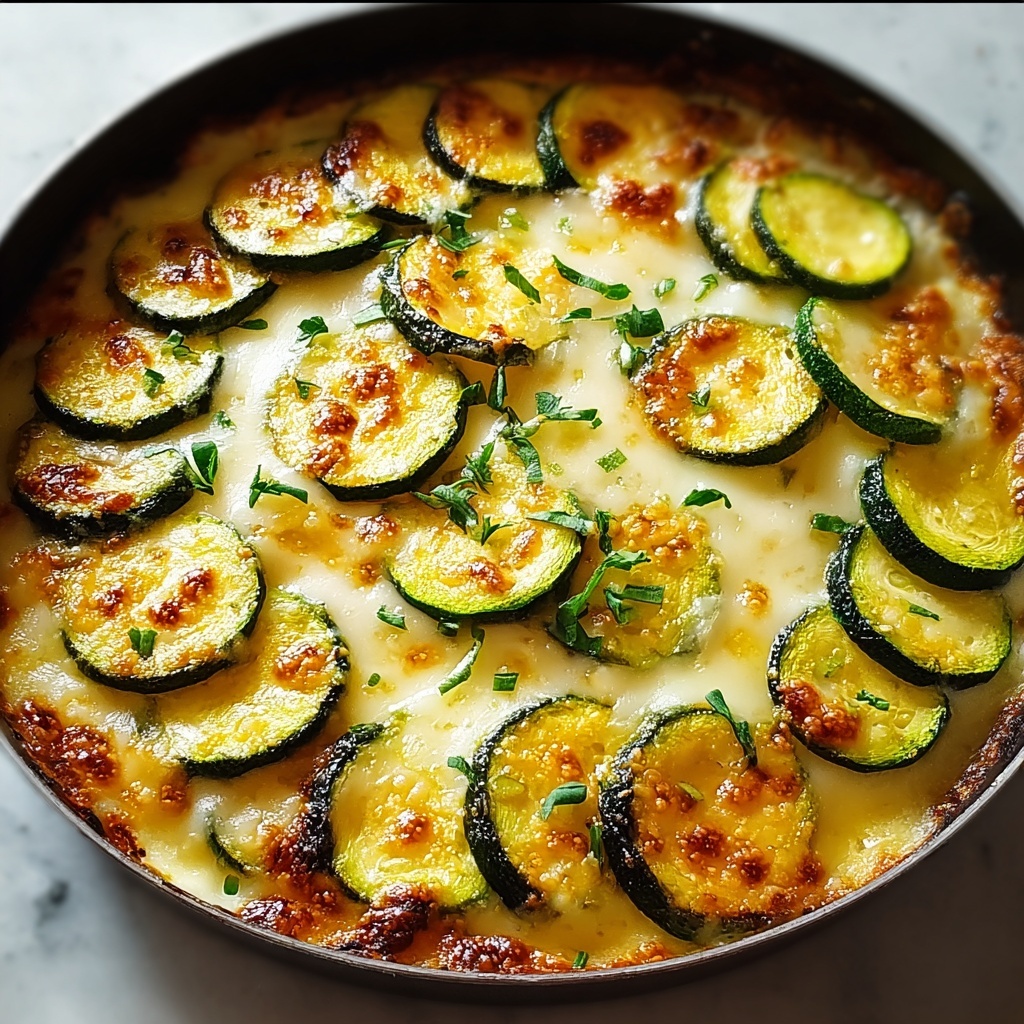 Zucchini and Yellow Squash Au Gratin Recipe - Recipe Image