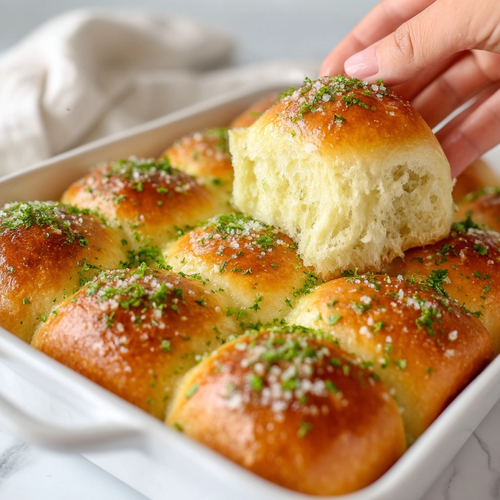 Garlic Bread Rolls Recipe - Recipe Image