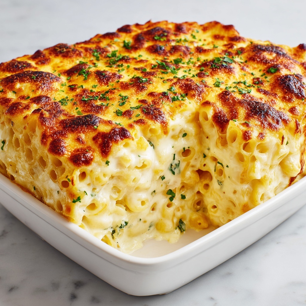 Baked Chicken Alfredo Rotini Casserole Recipe - Recipe Image