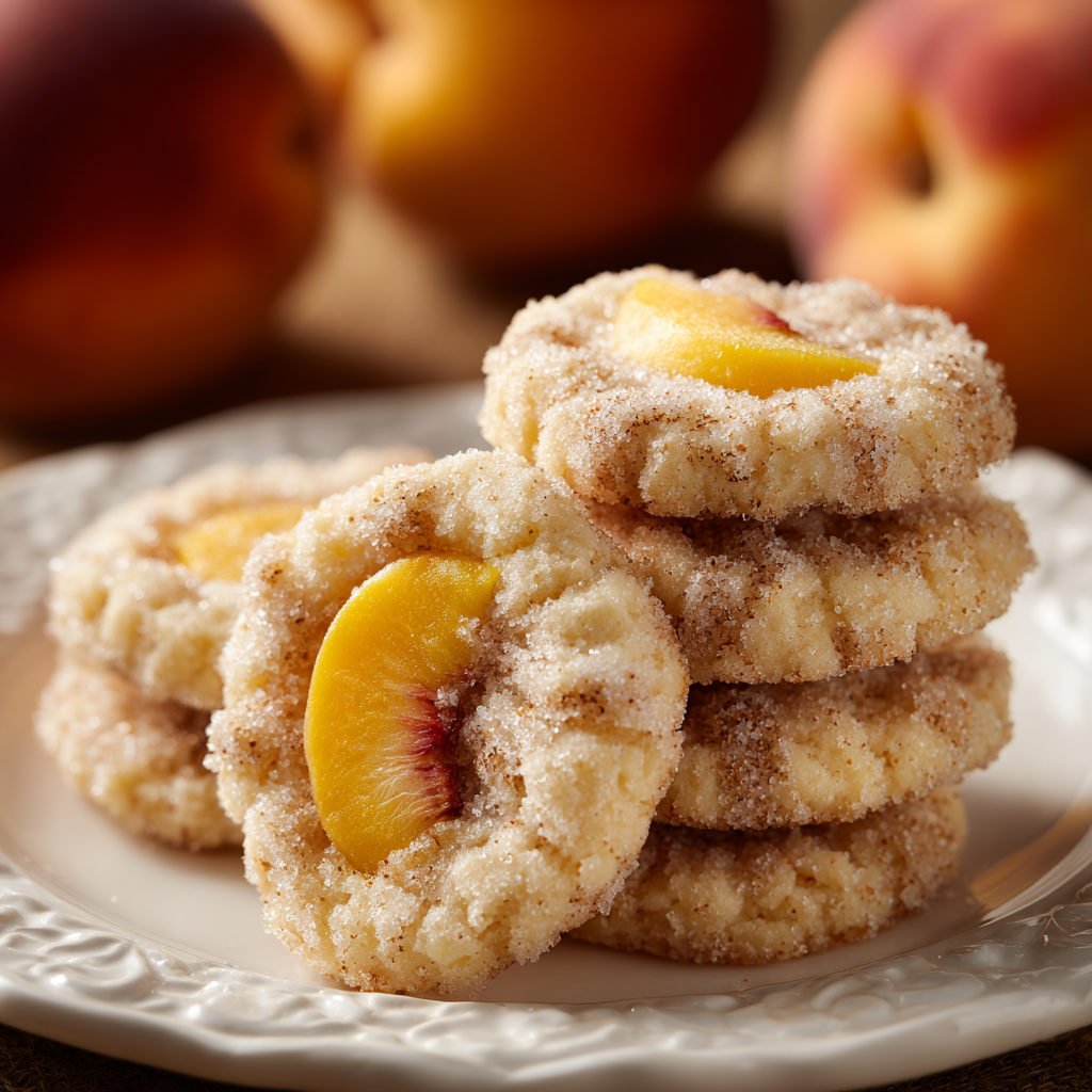 Peach Cobbler Cookies Recipe - Recipe Image