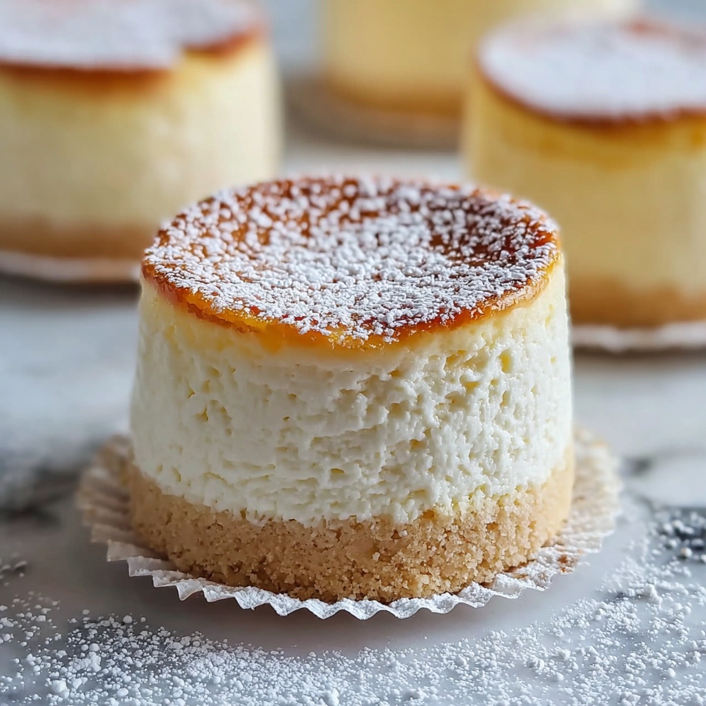Mini Japanese Cheesecake Bites Recipe - Recipe Image