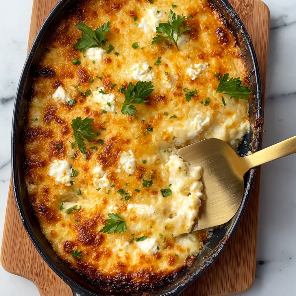 Roasted Cauliflower, Tomato, and Goat Cheese Casserole Recipe - Recipe Image