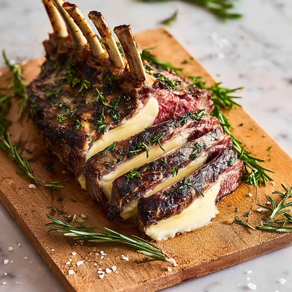 Roast Rack of Lamb with Rosemary Recipe - Recipe Image