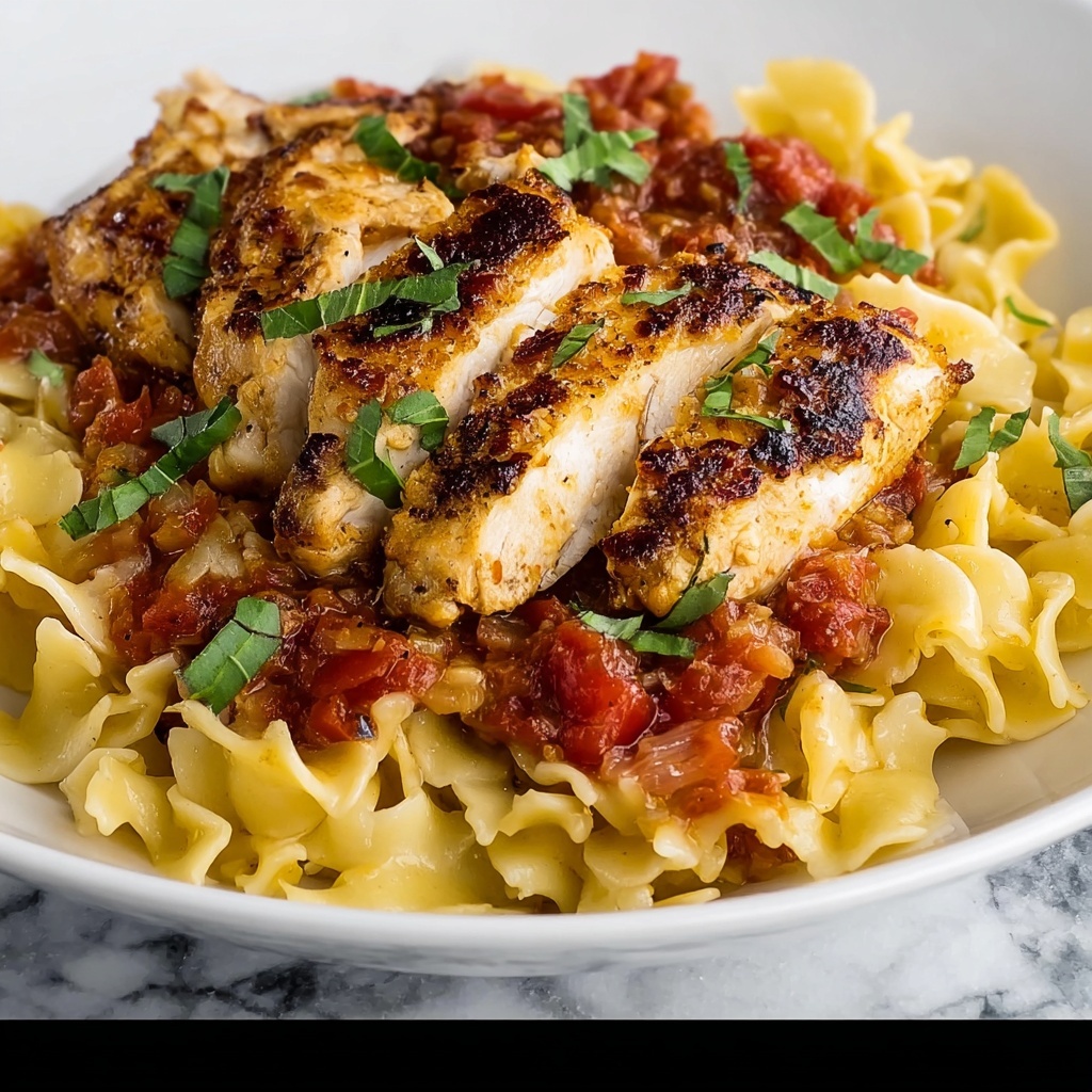 Chicken Boscaiola Pasta Recipe - Recipe Image