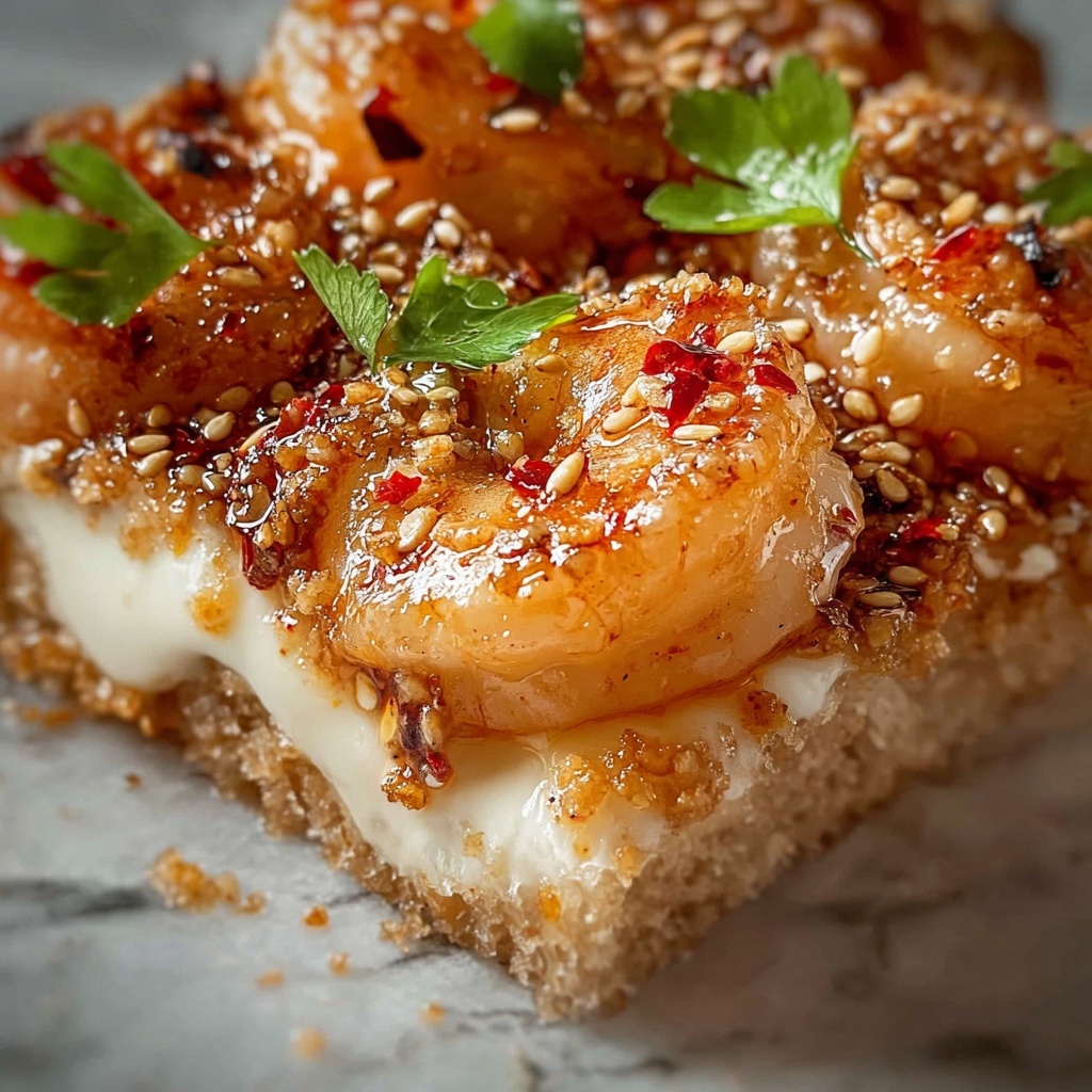 Sesame Crusted Prawn Toast Sliders Recipe - Recipe Image