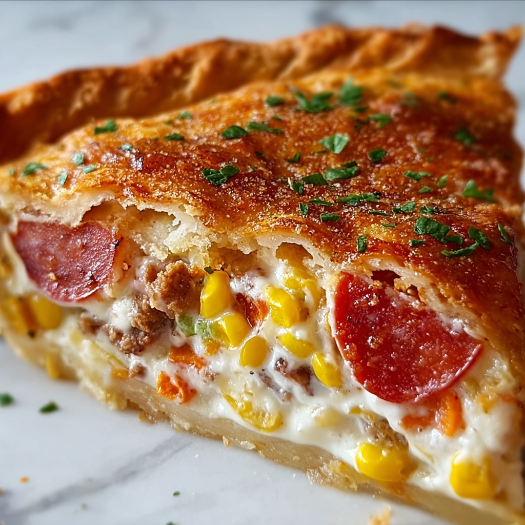 Pizza Pot Pie Recipe - Recipe Image
