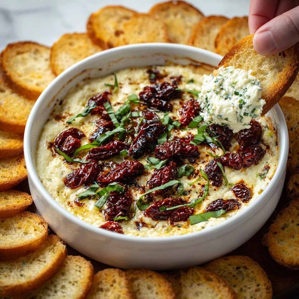 Warm Goat Cheese Dip with Herbs and Toasted Walnuts Recipe - Recipe Image