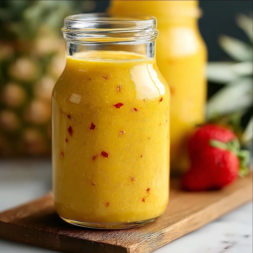 Pineapple Habanero Hot Sauce Recipe - Recipe Image