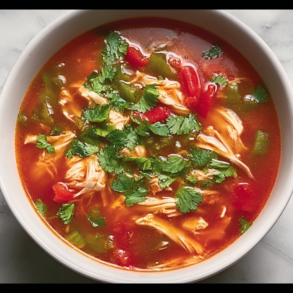 Slow Cooker Salsa Chicken Soup: A Family Favorite Recipe - Recipe Image