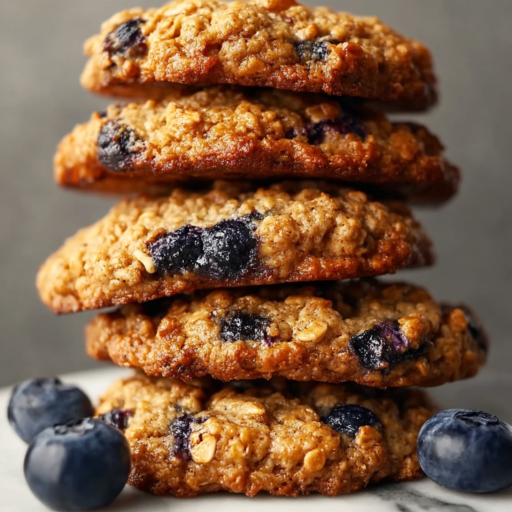 Oatmeal Protein Cookies with Blueberries Recipe - Recipe Image