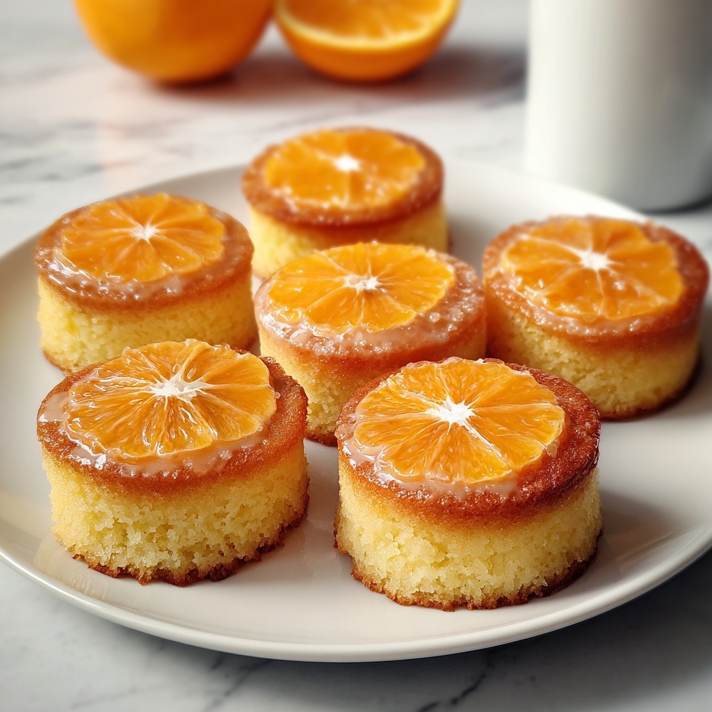 Mandarin Upside-Down Cakelets Recipe - Recipe Image