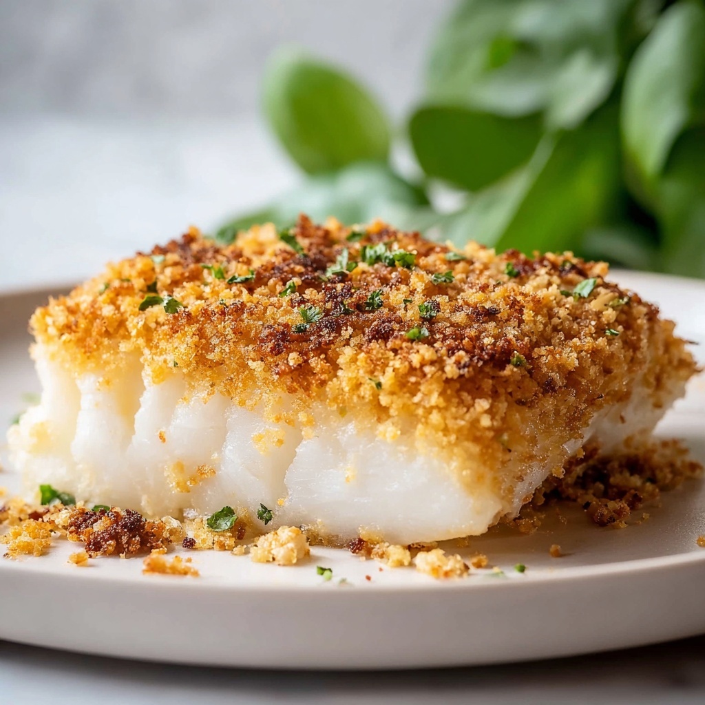 Parmesan Crusted Cod Recipe - Recipe Image
