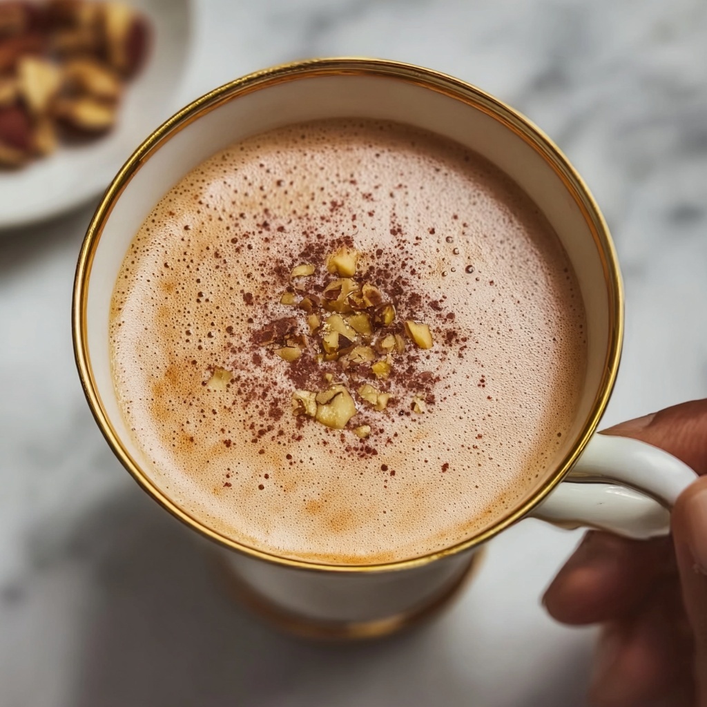 Traditional Kashmiri Pink Chai Recipe - Recipe Image