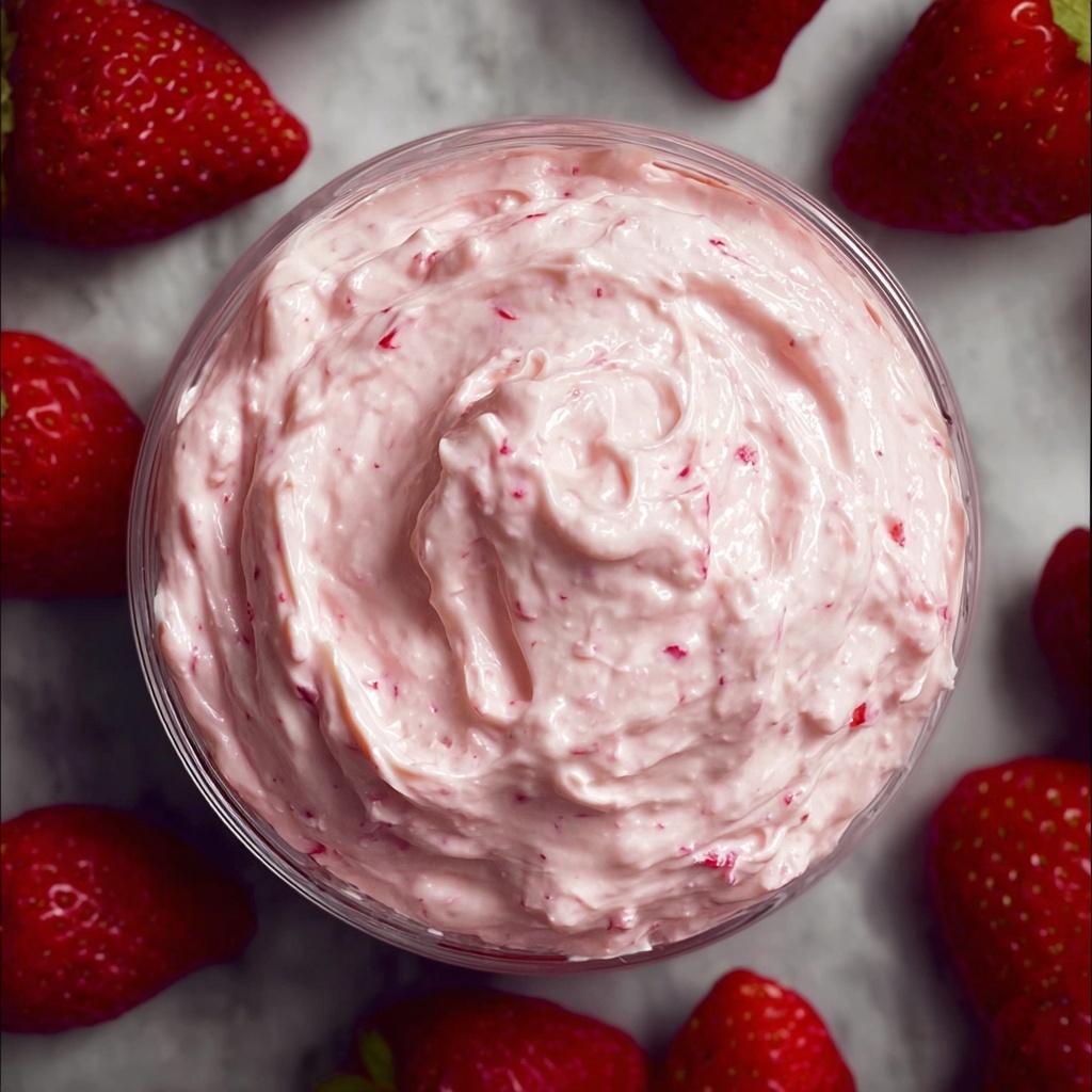 Fresh Strawberry Cream Cheese Frosting Recipe - Recipe Image