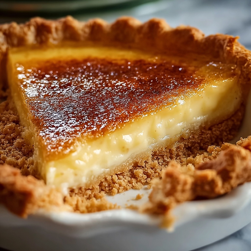 Southern Buttermilk Lemon Pie Recipe - Recipe Image