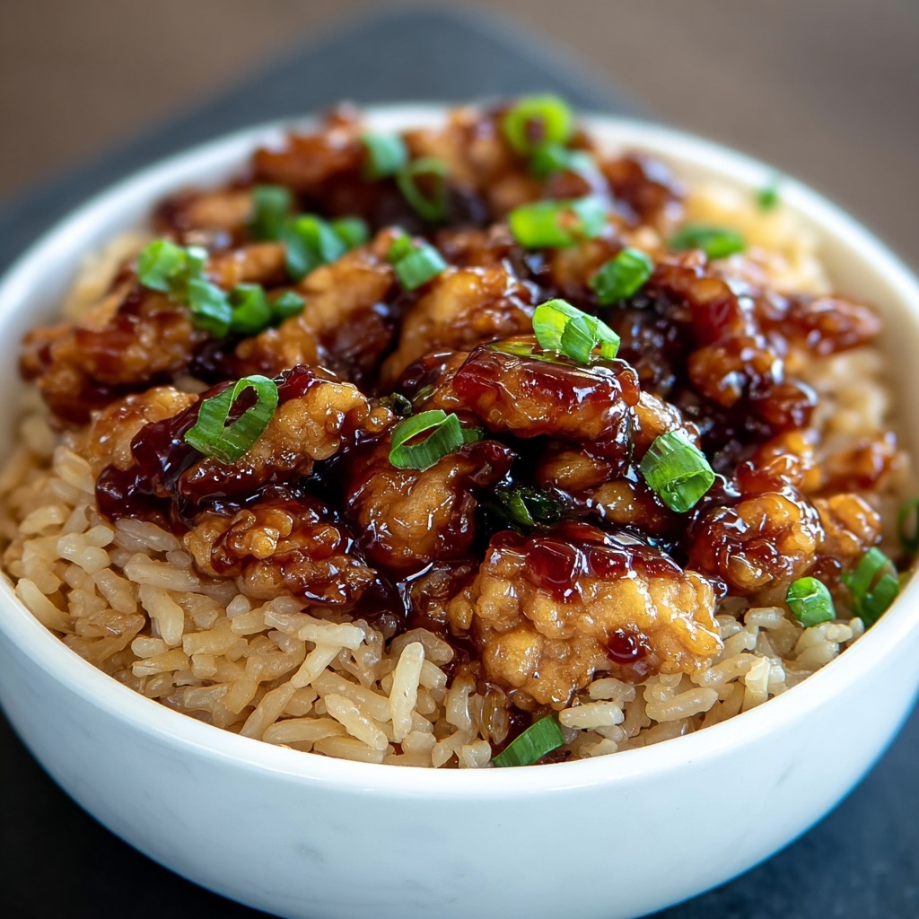 Honey BBQ Chicken Rice Recipe - Recipe Image