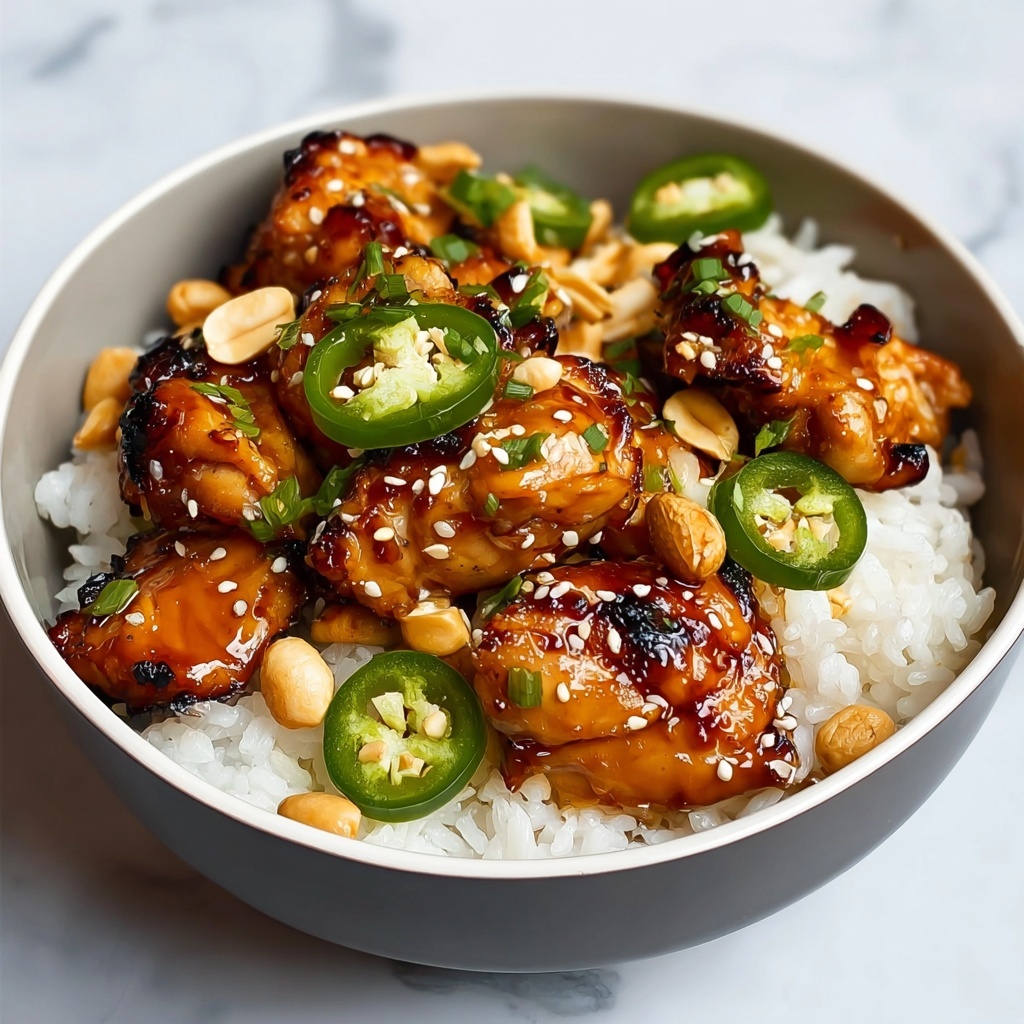 Hot Honey Chicken Bowls Recipe - Recipe Image