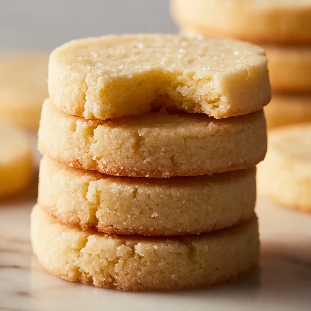 Lemon Shortbread Cookies Recipe - Recipe Image