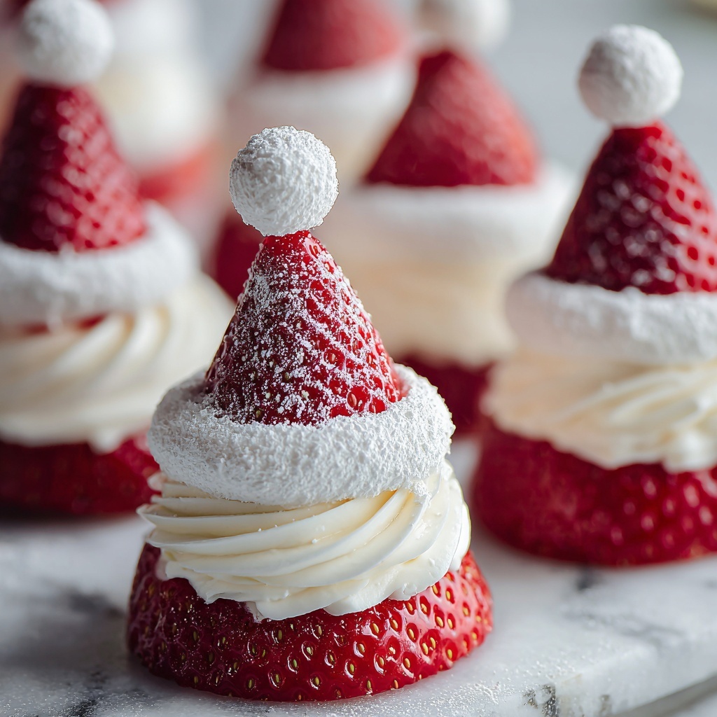 Strawberry Santas Recipe - Recipe Image