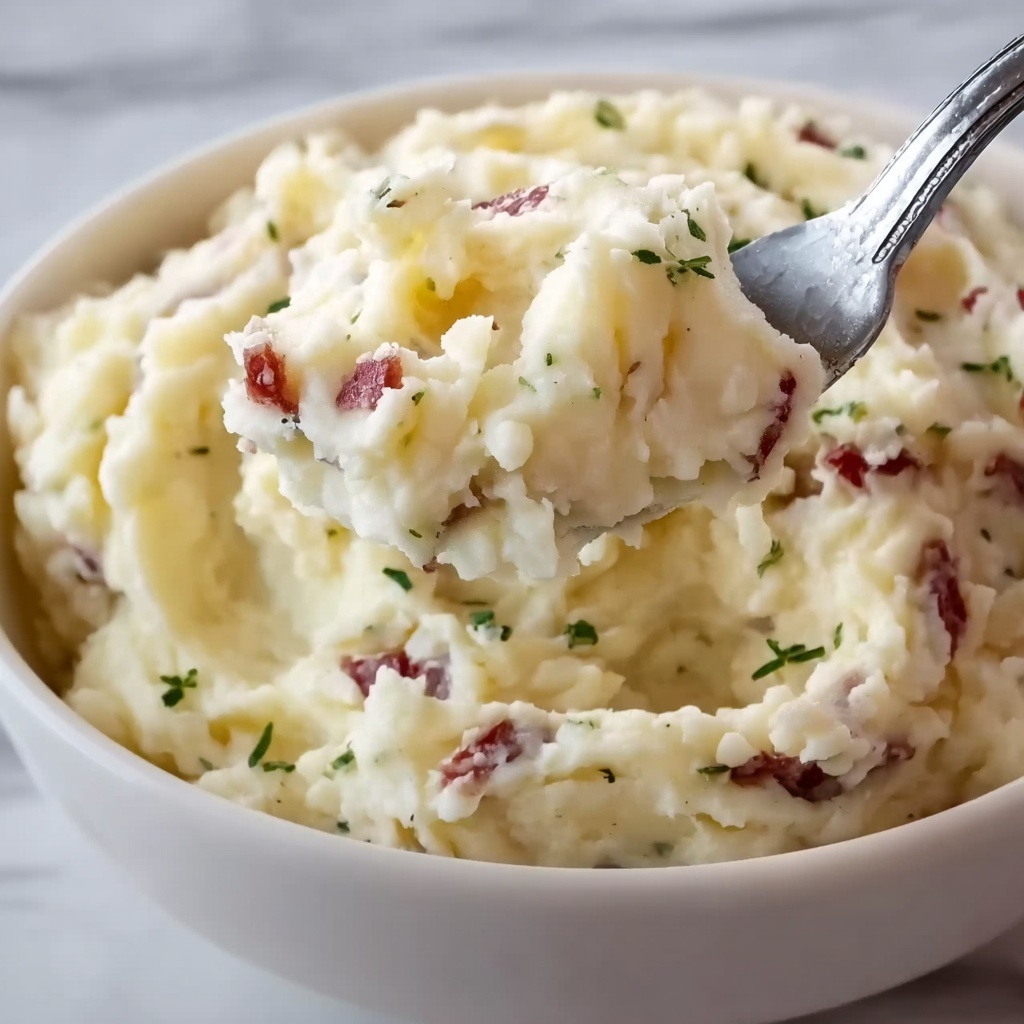 Easy Garlic Mashed Potatoes Recipe - Recipe Image