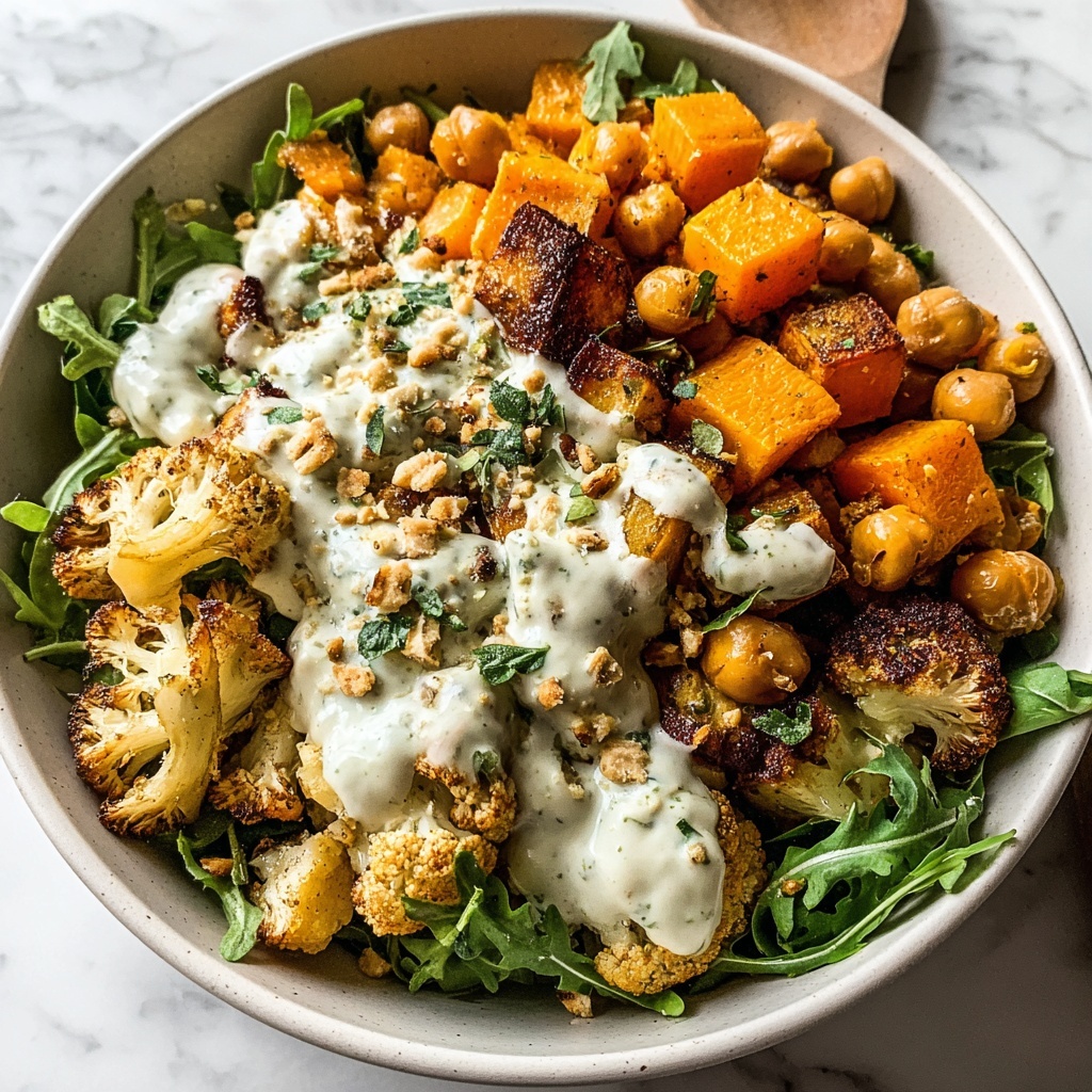 Anti-Inflammatory Glow Bowl with Tahini Yogurt Recipe - Recipe Image