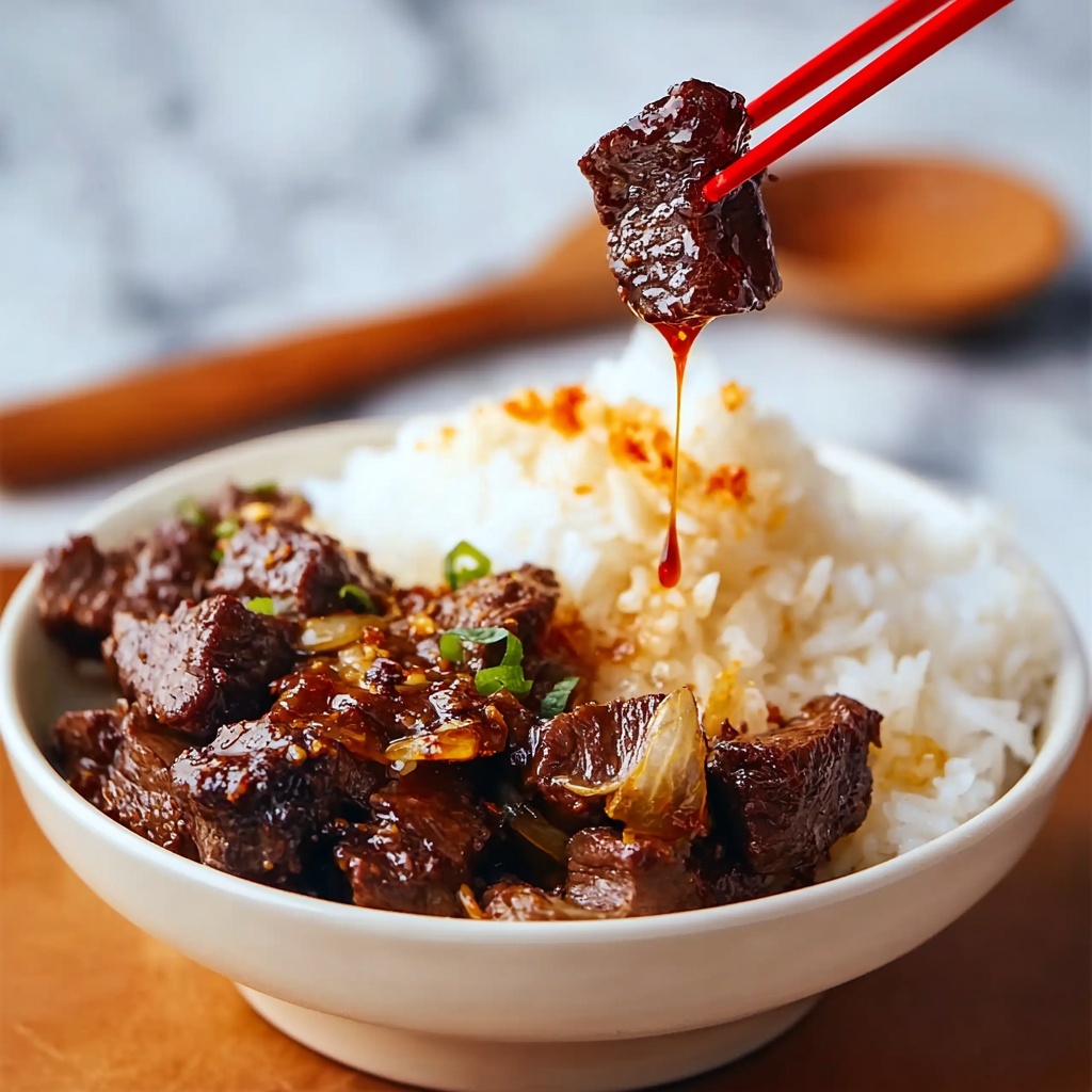Beef Onion Stir-fry Recipe - Recipe Image