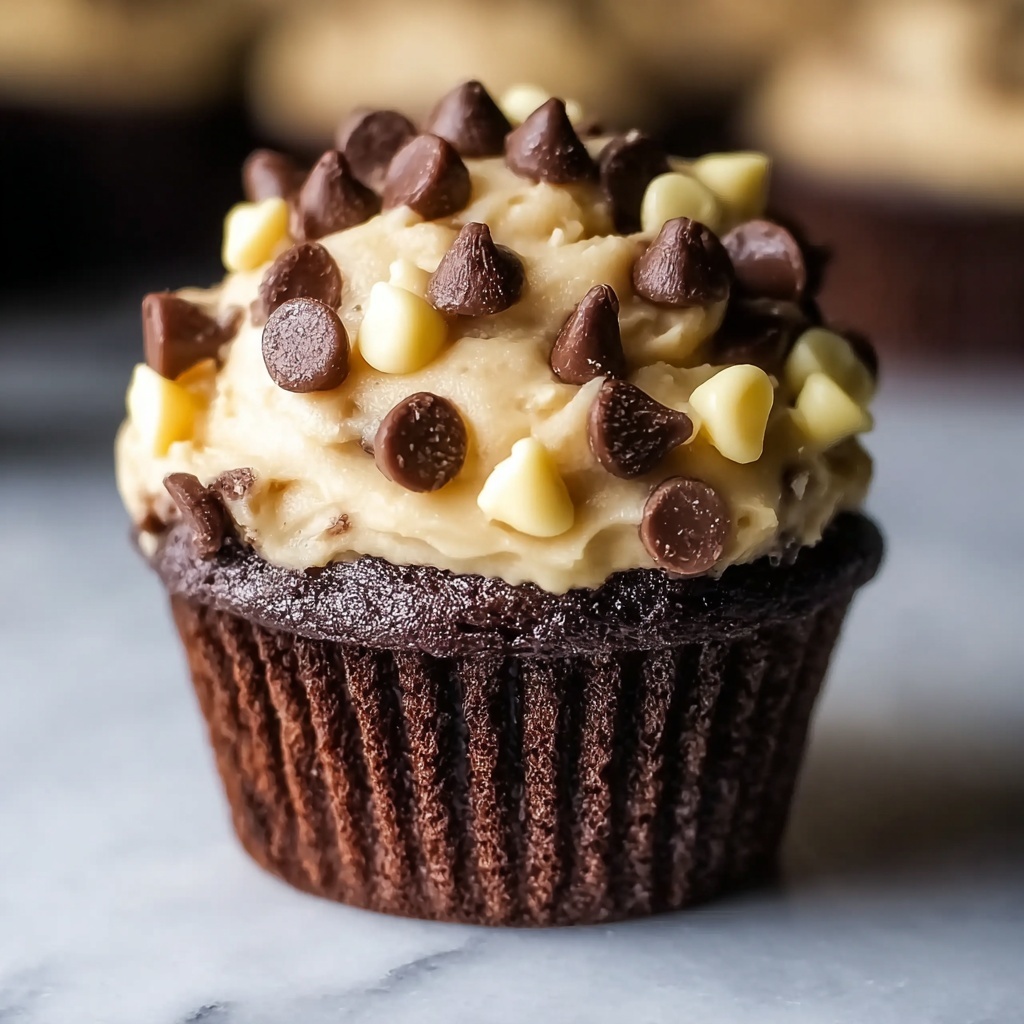 Brownie Batter Cookie Dough Cups Recipe - Recipe Image