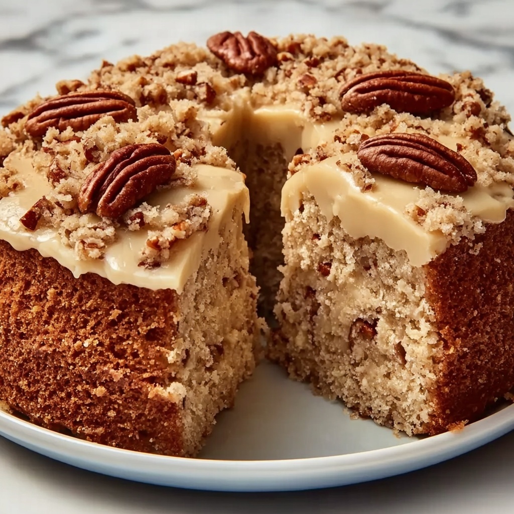 Butter Pecan Cake Recipe - Recipe Image