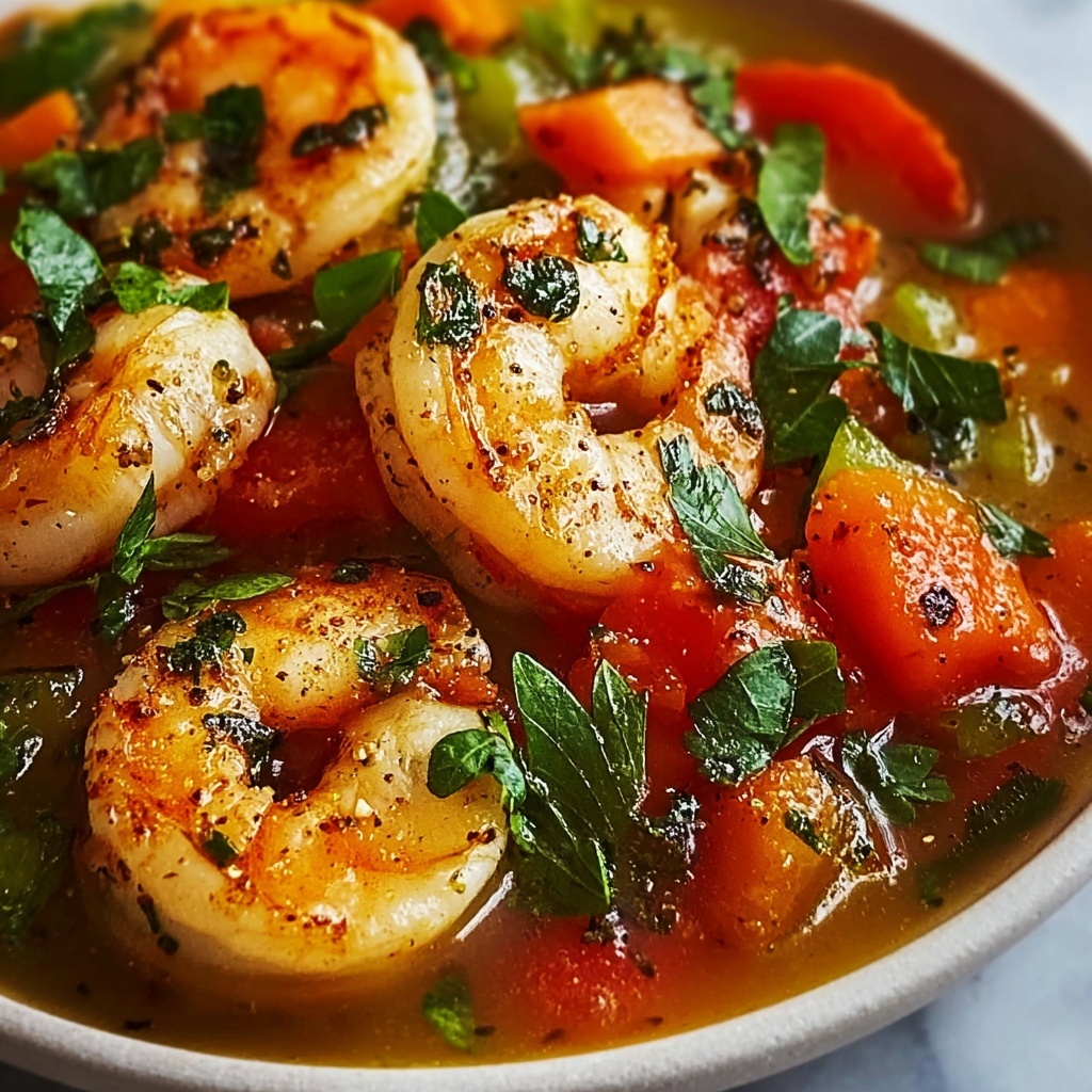 Cajun Shrimp and Vegetable Chowder Recipe - Recipe Image