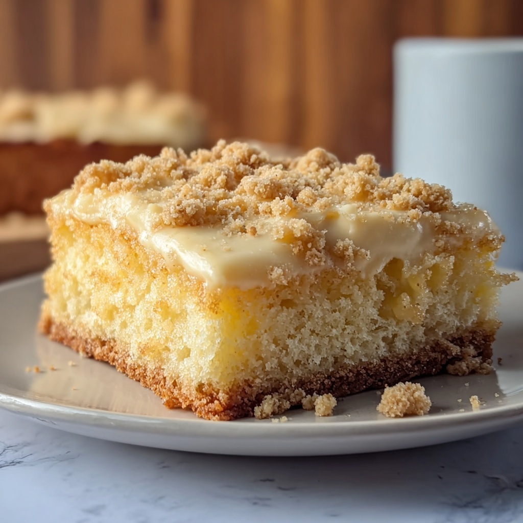 Lemon Cream Cheese Coffee Cake Recipe - Recipe Image