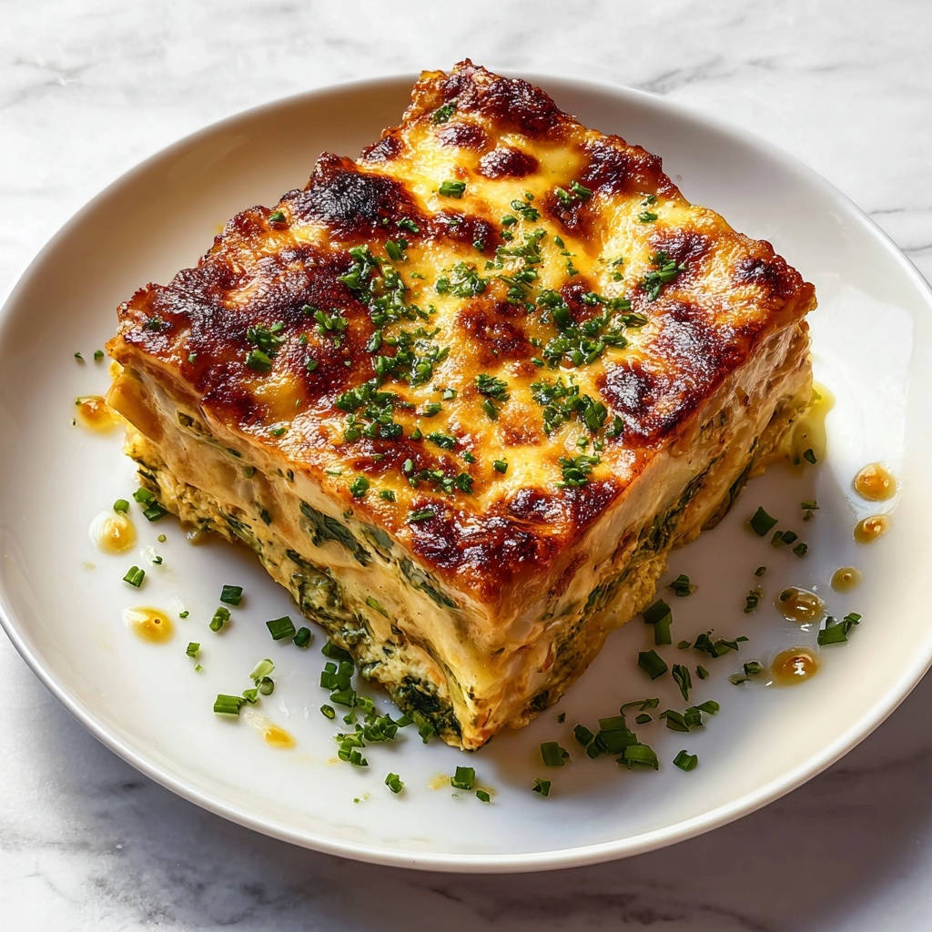 Spinach Lasagna Recipe - Recipe Image