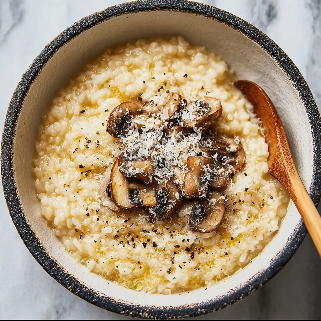 Pastina with Mushroom, Leek, and Parmesan Broth Recipe - Recipe Image