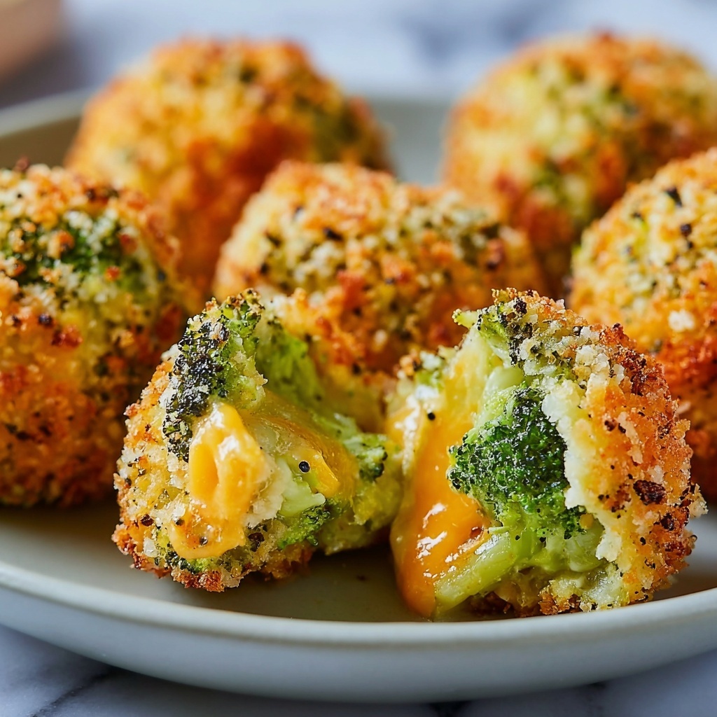 Baked Broccoli Cheese Balls Recipe - Recipe Image