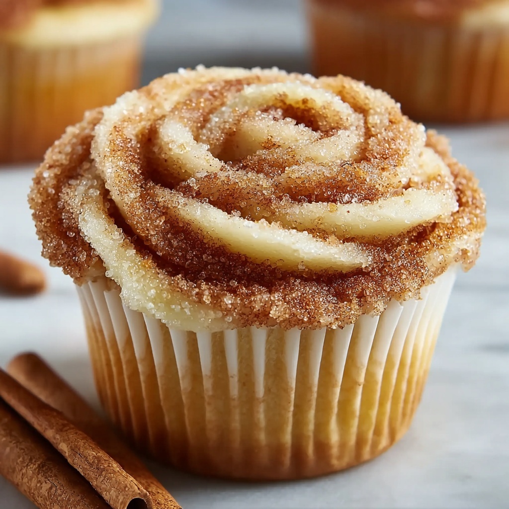 Swirled Cinnamon and Sugar Muffins Recipe - Recipe Image