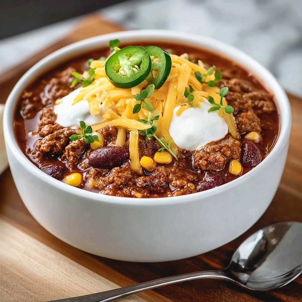 Quick & Easy Stovetop Chili Recipe - Recipe Image