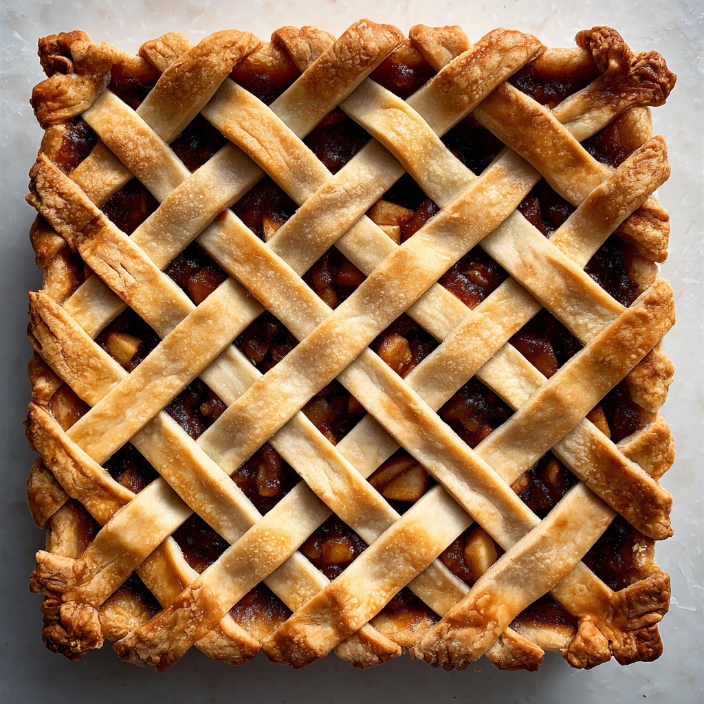 Apple Cinnamon Pie with Lattice Crust Recipe - Recipe Image
