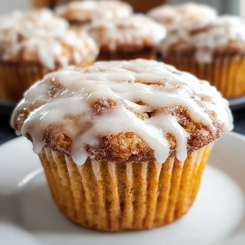 Cinnamon Roll Muffins Recipe - Recipe Image