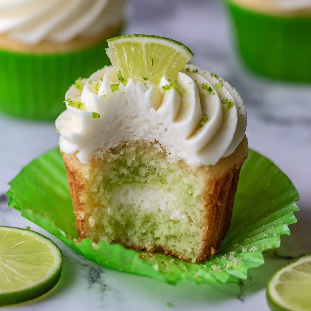 Key Lime Cupcakes Recipe - Recipe Image