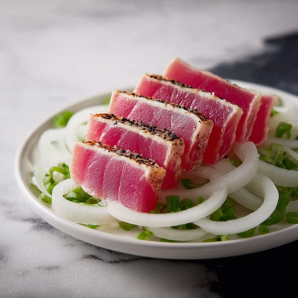How To Make Unforgettable Seared Ahi Tuna in 10 Minutes Recipe - Recipe Image