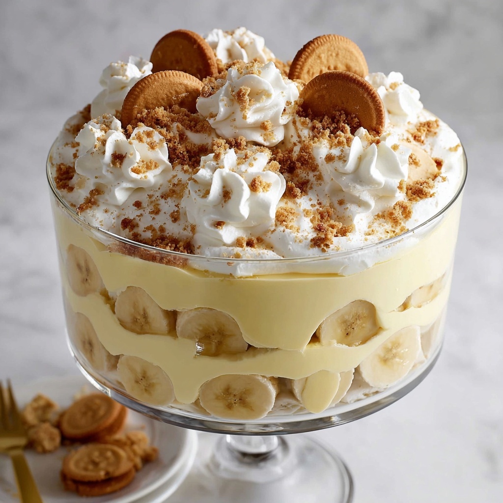 Classic Banana Pudding with Vanilla Wafers and Cream Recipe - Recipe Image